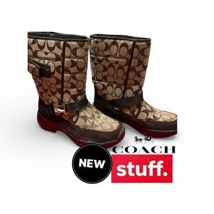 Coach “Sharron” Winter Boots